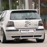 Rieger tuning rear bumper valance extension for Golf Mk4.
