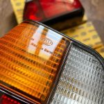 Amber/Red HELLA rear lights for Golf mk2.