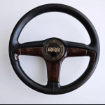 BBS “Briar Wood” Three Spoke Steering Wheel