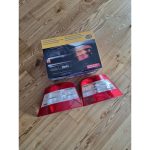Hella Magic Red/Clear Tail Light Set Golf Mk4