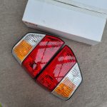 LUCID Crystal Clear/Red Tail Light Set Golf Mk2