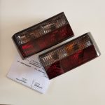 JOM Smoked/Red/Clear tail Light Set Golf Mk1