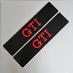 Original Show Room GTI Number Plate Set