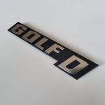 Golf Mk1 Diesel Rear Badge