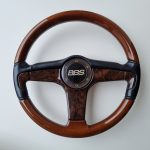 Woodgrain BBS Steering Wheel