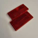 Hella Red Reflector Set