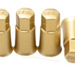 BBS Tire Valve Cap Set (Gold)