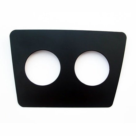 Golf2dualgauge_1024x1024@2x Metal Center Console Gauge Holder Golf/Jetta Mk2 - Image 1