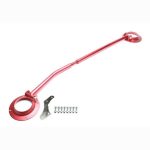 Red Alu Strut Bar Golf/Jetta Mk2