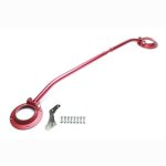 Red Alu Strut Bar Golf/Jetta Mk3